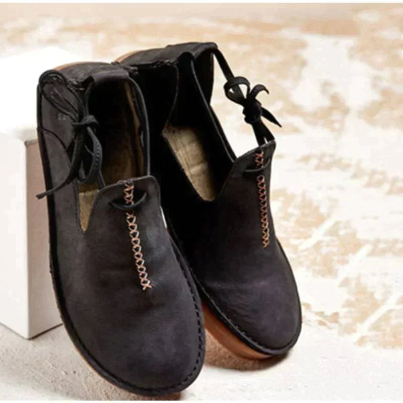 Damen Leder Herbstschuhe – Noëlle Drune