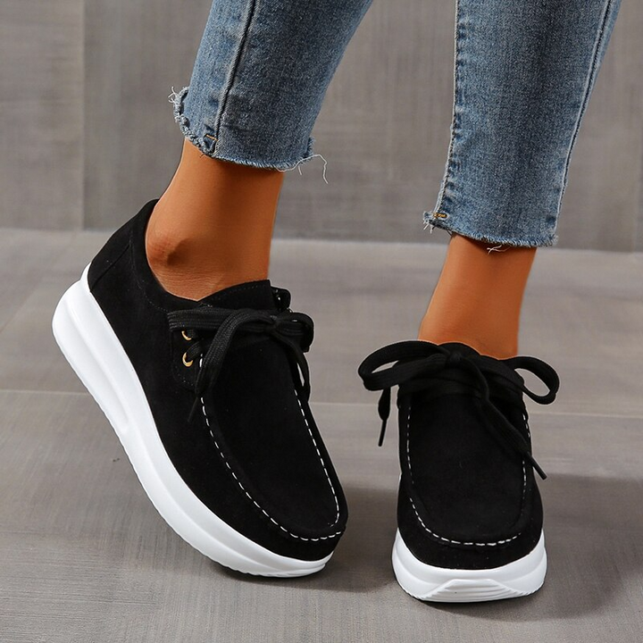 Drune | Bequeme Dicke Wildlederschuhe mit Rutschfester Sohle