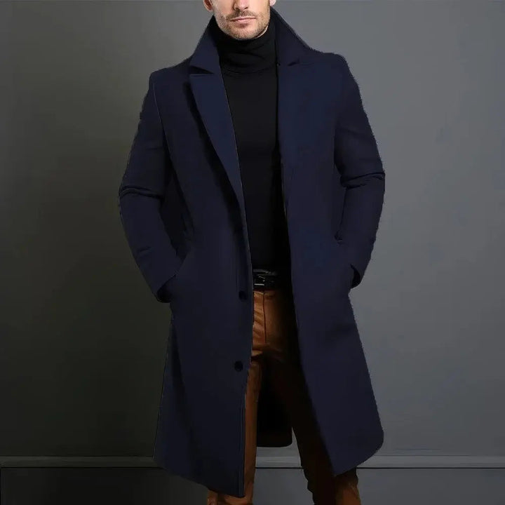 Drune | Luxus Herren Trenchcoat Merino Stil