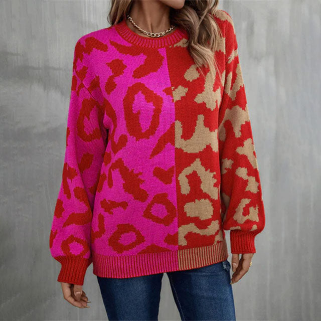 Drune | Patchwork Leopard Lässig