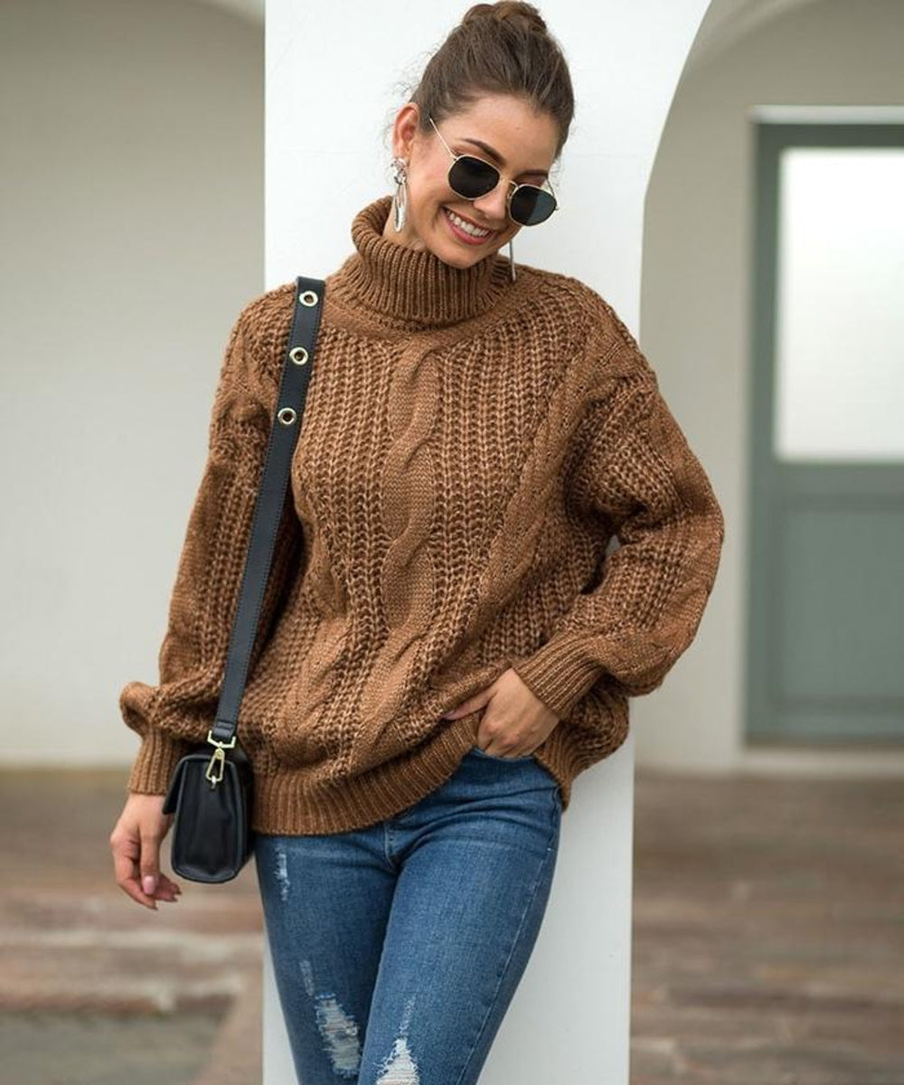 Drune | Stilvoller, Warmer Winterpullover Mit Rollkragen