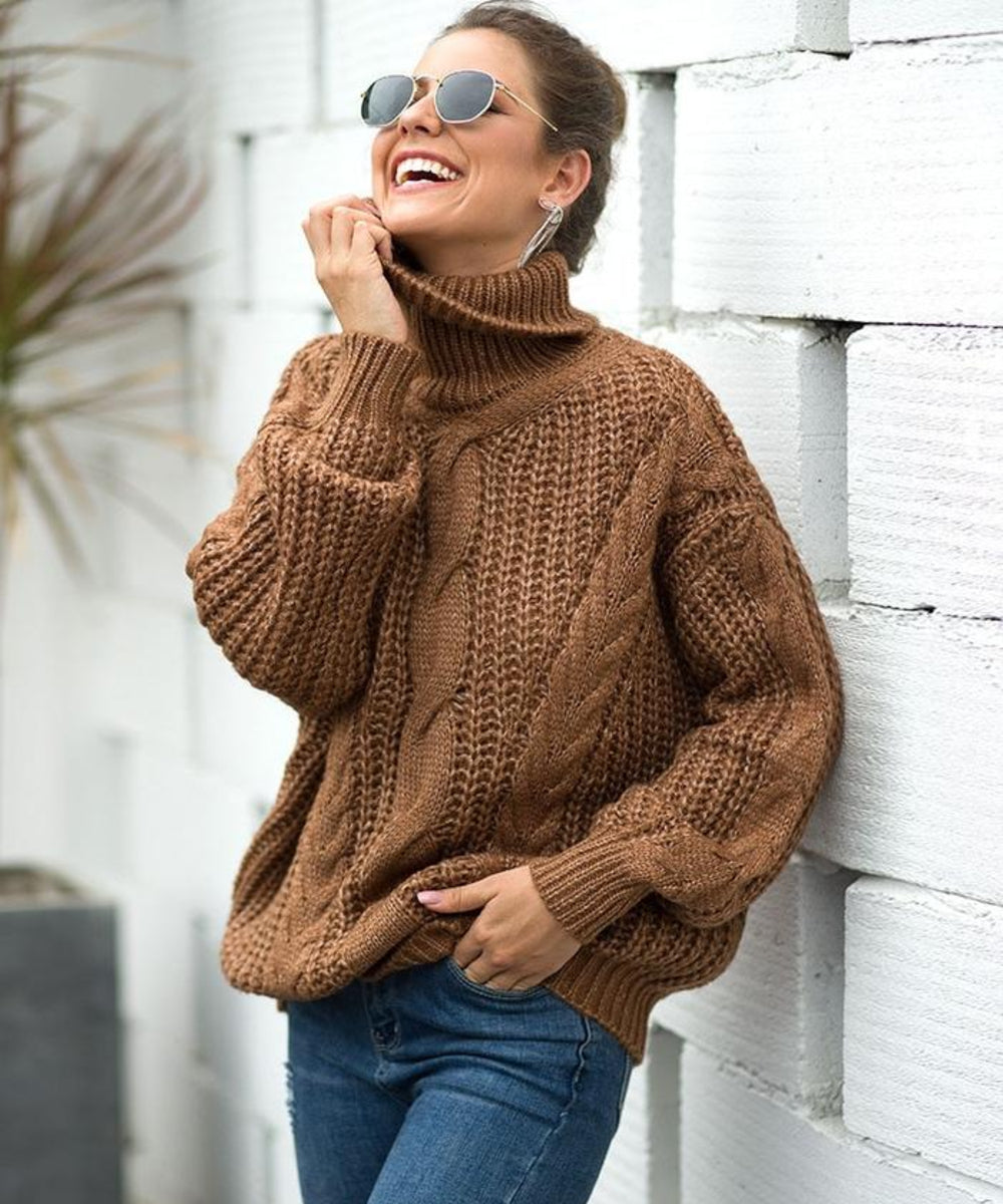 Drune | Stilvoller, Warmer Winterpullover Mit Rollkragen