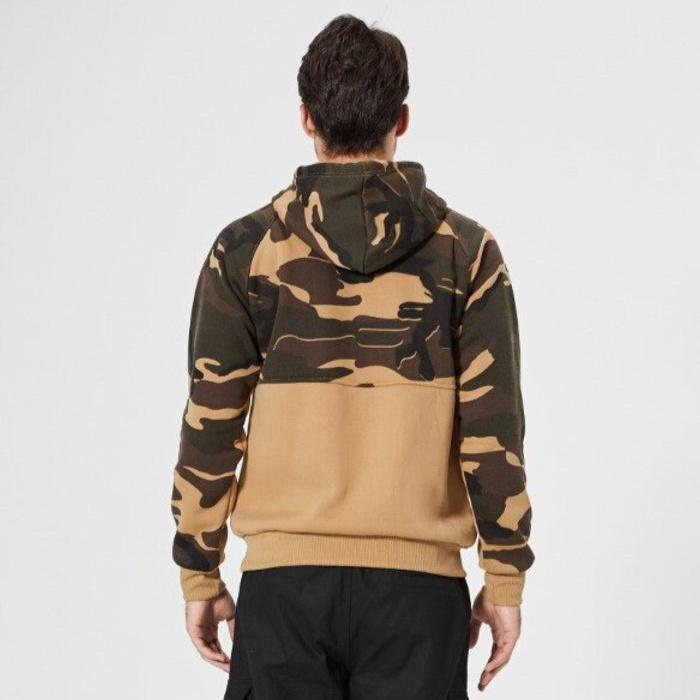 Drune | Modischer Camouflage Kapuzenpullover