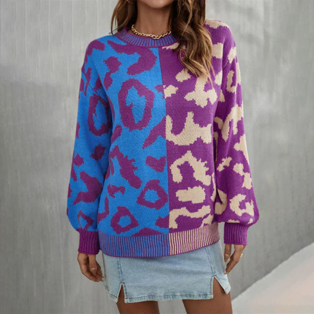 Drune | Patchwork Leopard Lässig