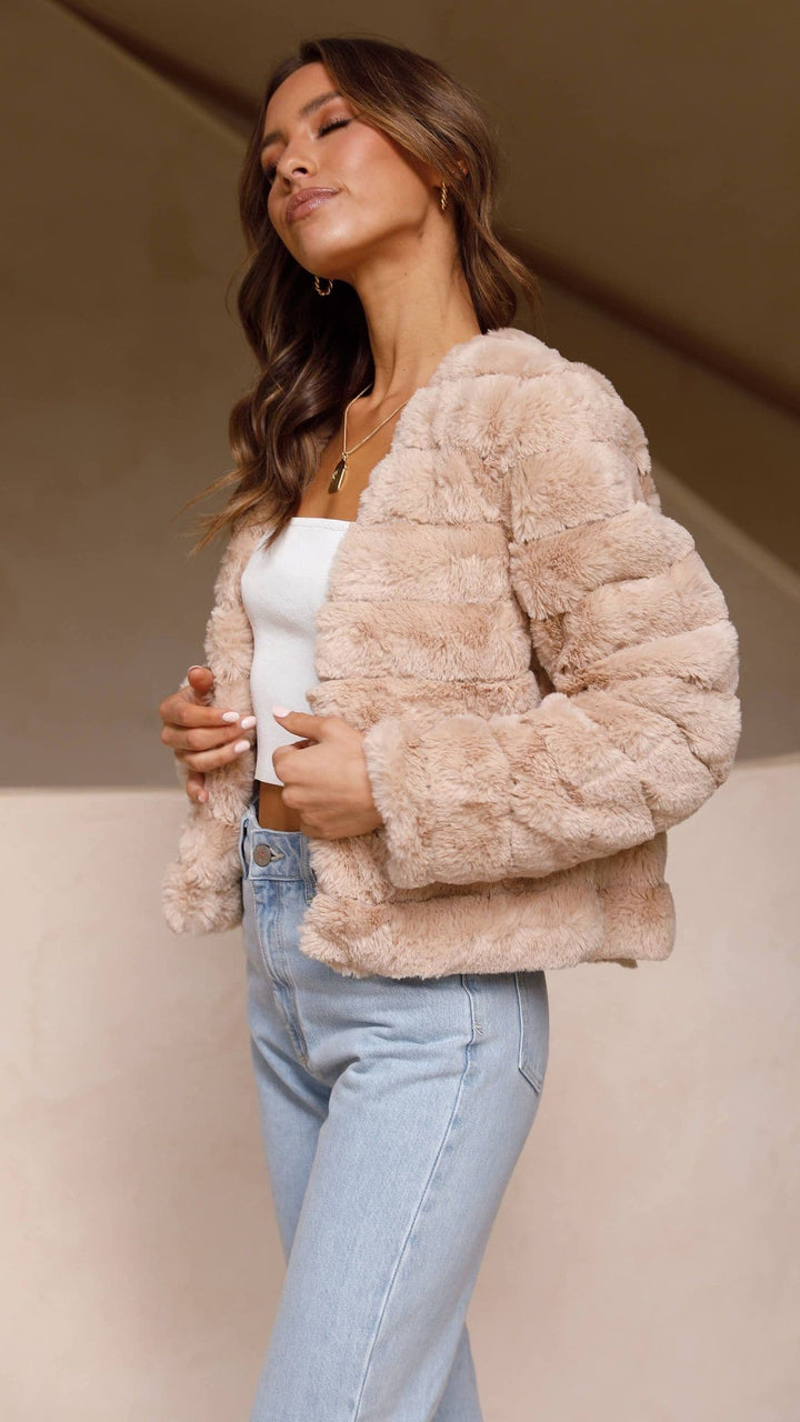 Drune | Luxus Damen Crop Jacke