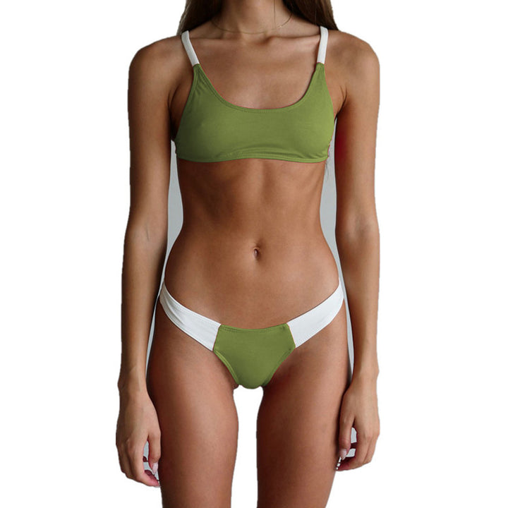 Damen Floral Design Bikini Drune