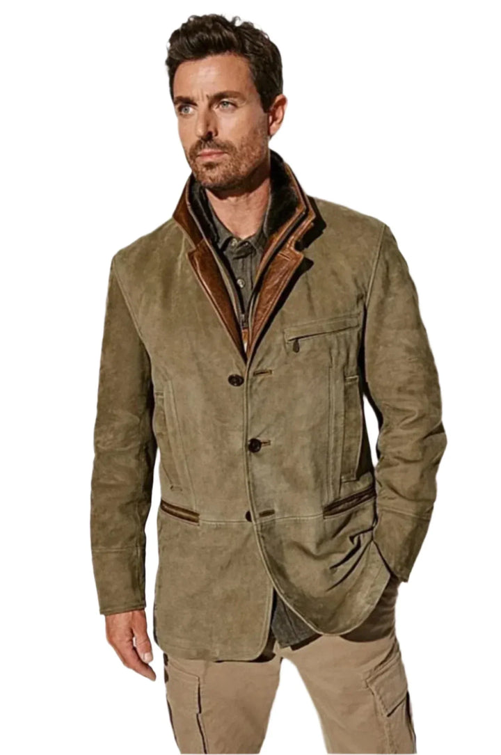 Drune | Mantel - Klassisch - Trendy - Ideal für Herbst / Winter für Herren