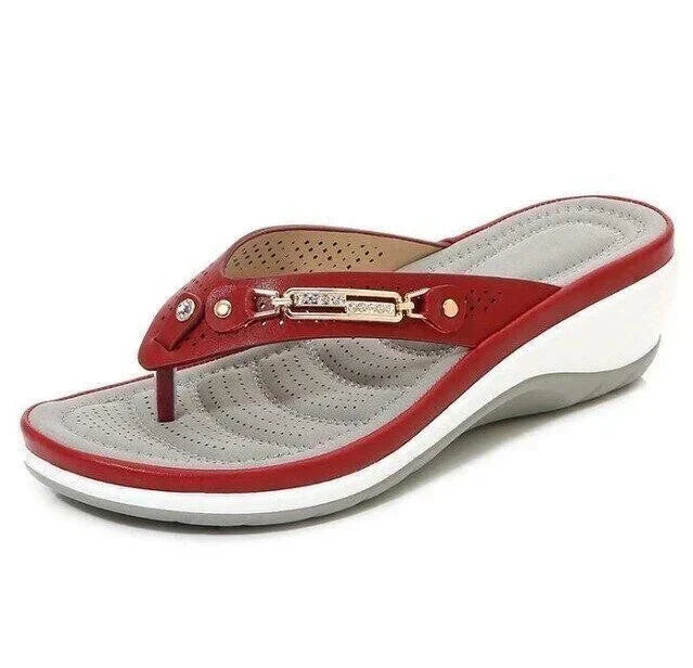 Drune | Weich Gepolsterte Flip Flop Sandalen