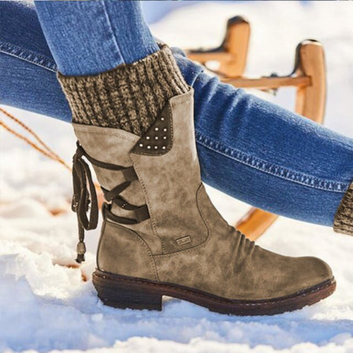 Drune | Stilvolle Schneestiefel