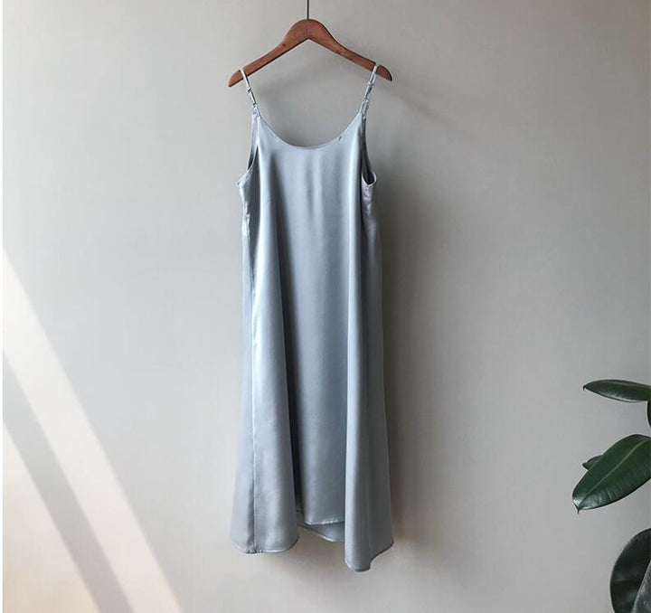 Drune | Spaghetti-Träger Lang Kleid