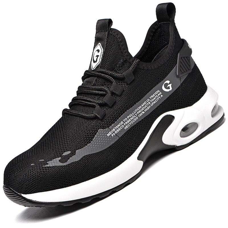S1P mode Sicherheit Schuhe Männer Stahl Kappe Schuhe Drune