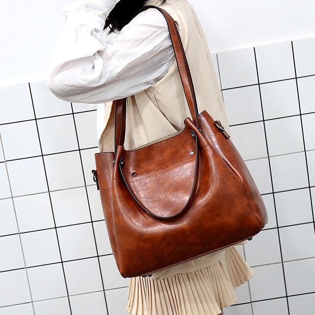 Drune | 4 Teiliges Weinlese Handtaschensatz Für Damen