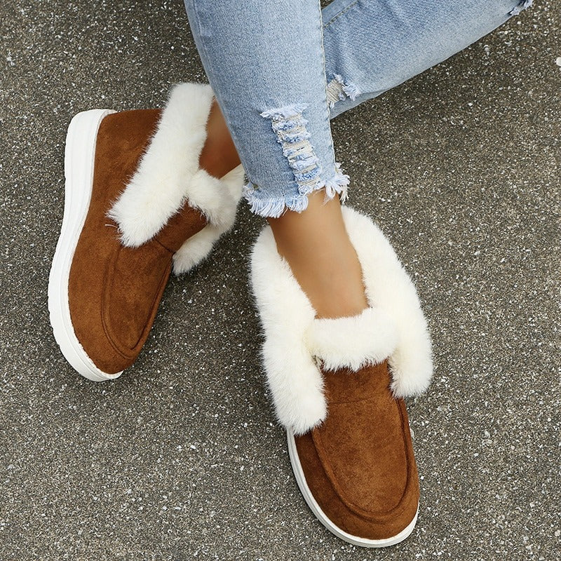 Drune | Bequeme flauschige Stiefel