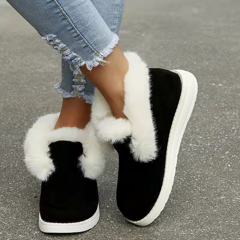 Drune | Bequeme flauschige Stiefel