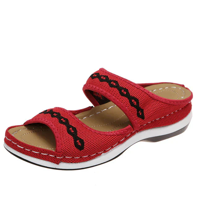 Drune | Orthopädische Ledersandalen Für Damen