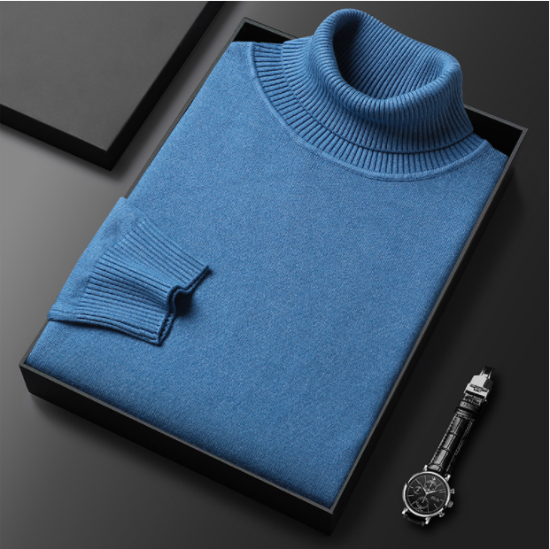 Drune | Herren-Rollkragenpullover aus Feinstrick