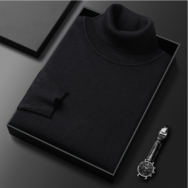 Drune | Herren-Rollkragenpullover aus Feinstrick