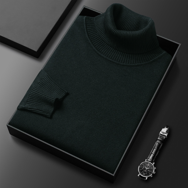 Drune | Herren-Rollkragenpullover aus Feinstrick