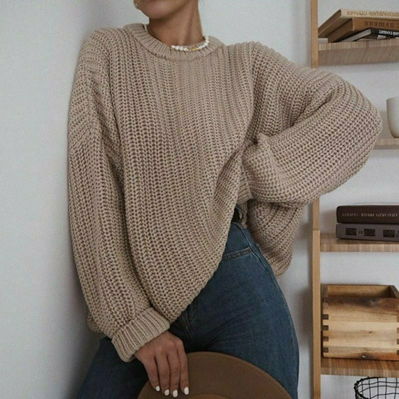 Drune | Lässiger Fester Strickpullover