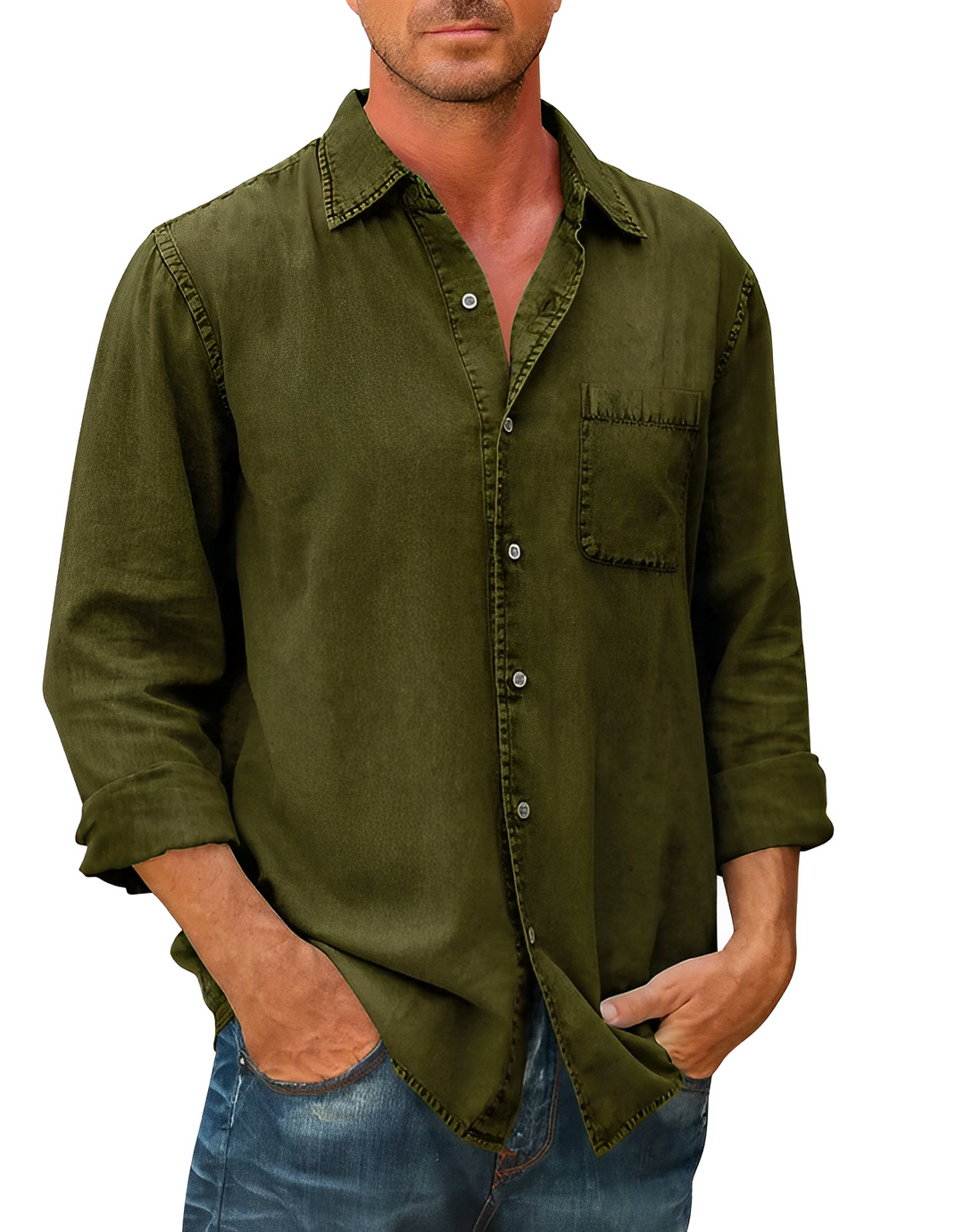 Drune - Denim Hemd