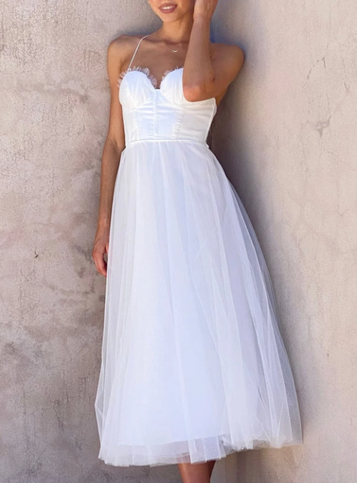 Drune | Ärmelloses Midi Kleid