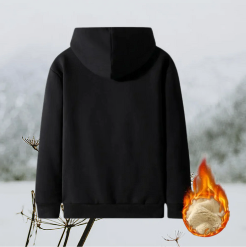 Drune Unisex - Lammfellmantel mit Kapuze