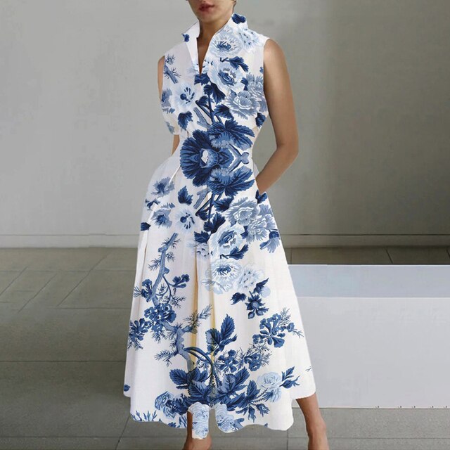 Drune | Elegantes Kleid mit Kurzarm Schnitt