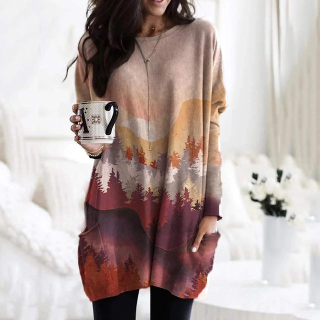 Drune | Langer Pullover für Frauen