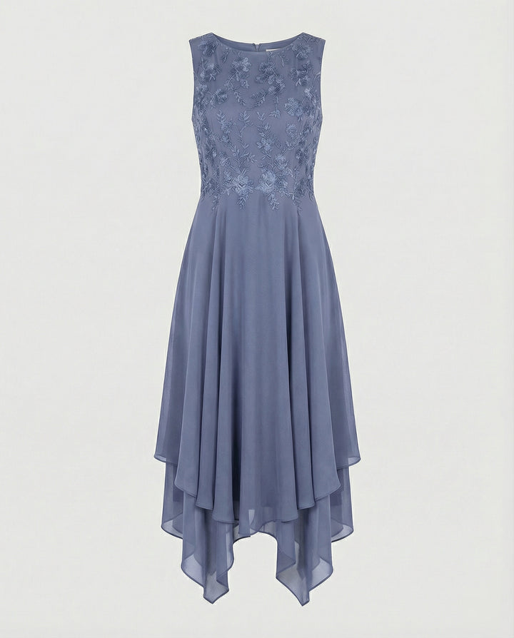 Drune - Damen Elegantes Sommerkleid Leicht & Feminin Geschnitten