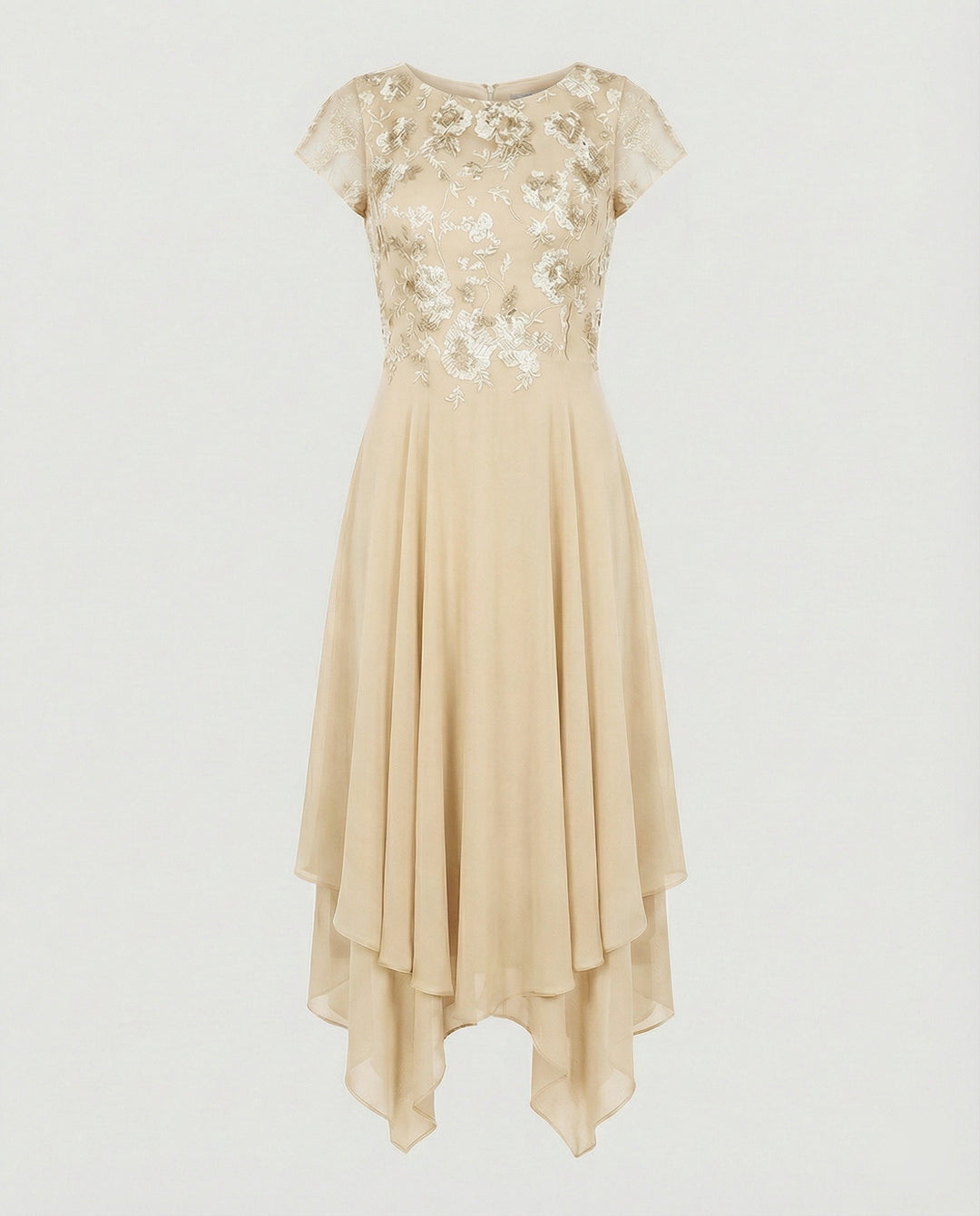 Drune - Damen Elegantes Sommerkleid Leicht & Feminin Geschnitten