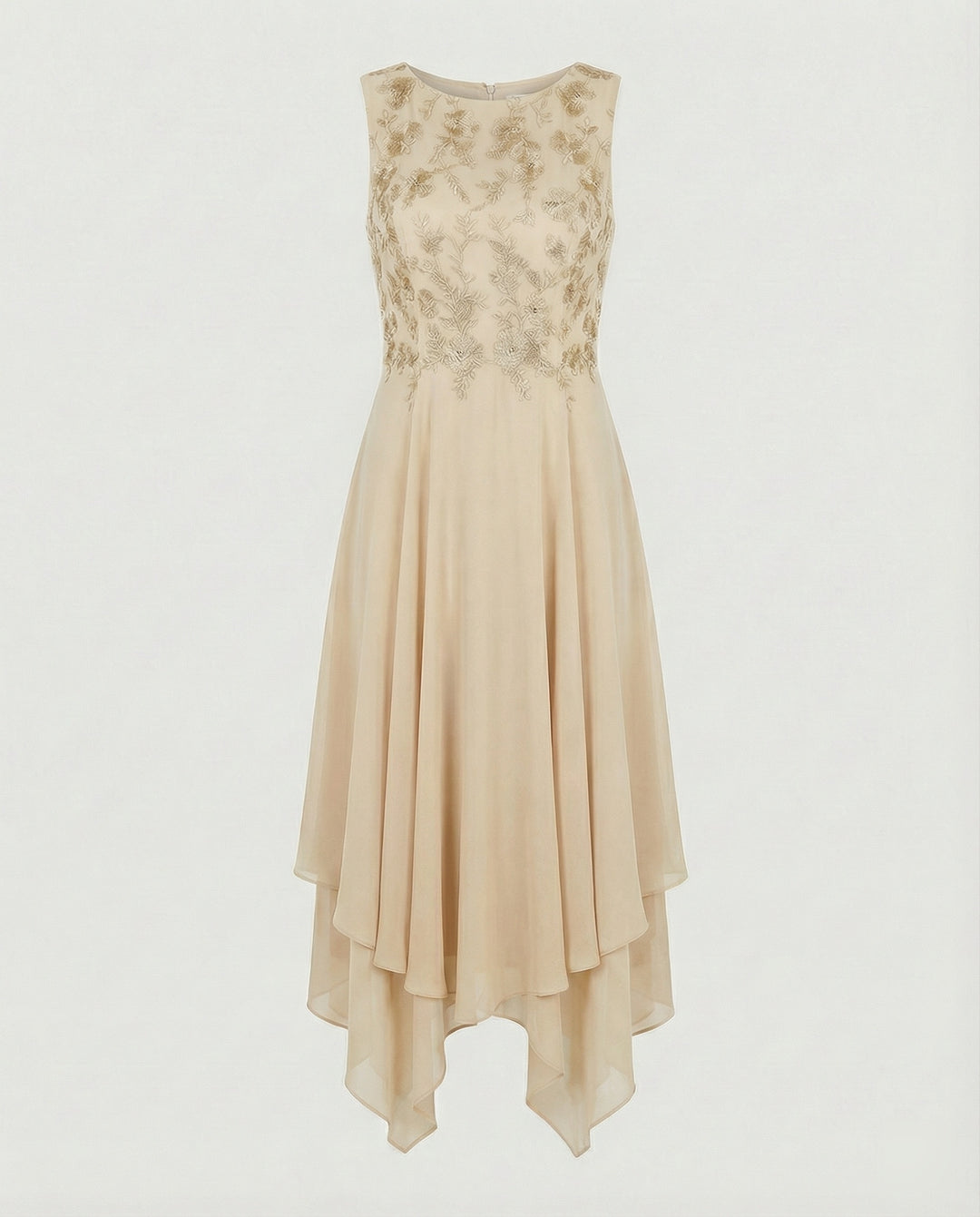 Drune - Damen Elegantes Sommerkleid Leicht & Feminin Geschnitten