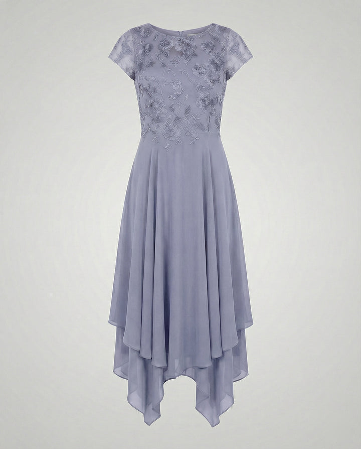 Drune - Damen Elegantes Sommerkleid Leicht & Feminin Geschnitten