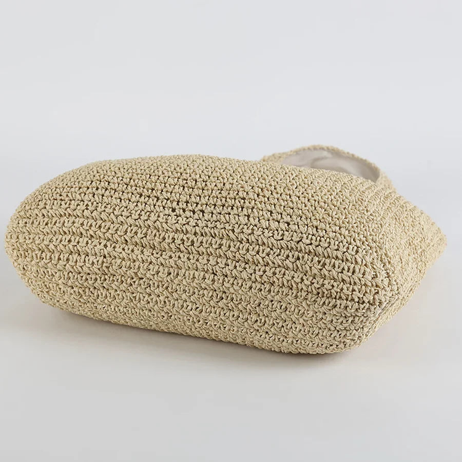 Drune | Elegante Strohtasche für Den Strand