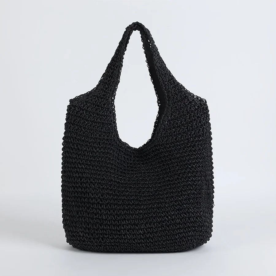 Drune | Elegante Strohtasche für Den Strand