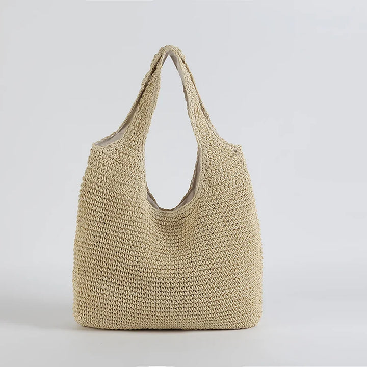 Drune | Elegante Strohtasche für Den Strand