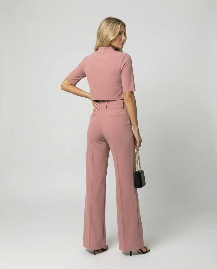 Drune | Eleganz Tailliertes Herbst-Hosenset für Stilvolle Looks