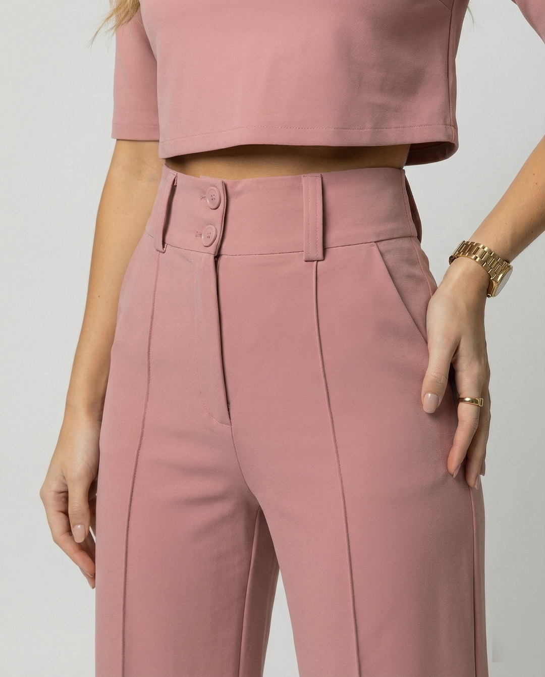 Drune | Eleganz Tailliertes Herbst-Hosenset für Stilvolle Looks