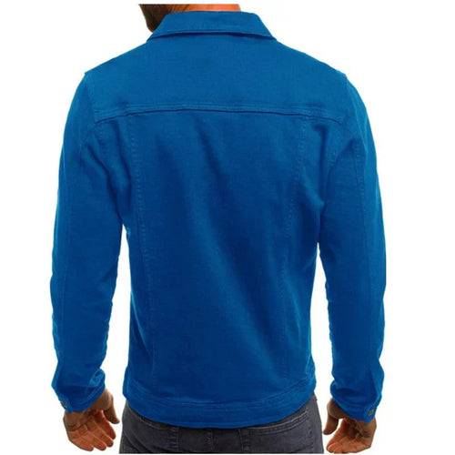 Drune | Herren Knopf-Jeansjacke