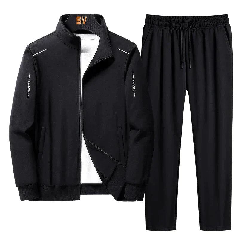 Drune | Trainingsanzug - Bequemes Set mit sportlicher Jacke und elastischen Hosen für den täglichen Gebrauch