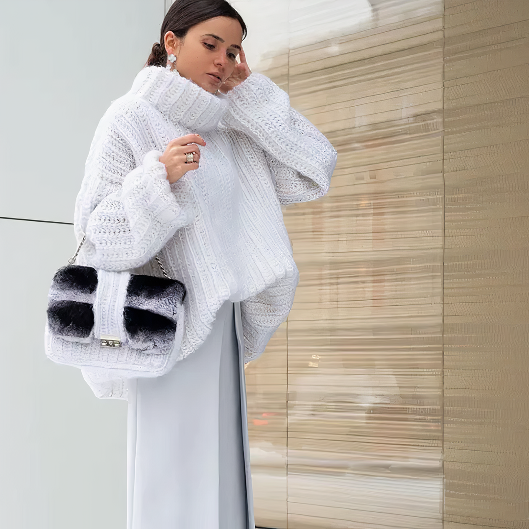 Drune - Vintage Fluffy Strickpullover