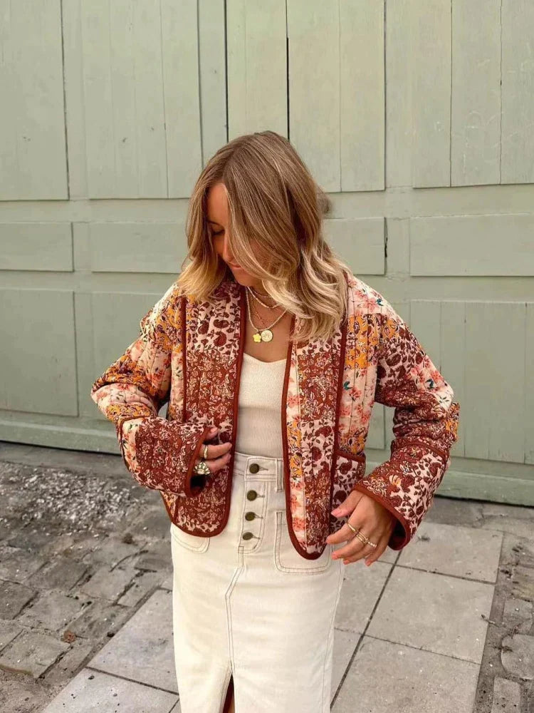 Drune | Weiche karierte Vintagejacke