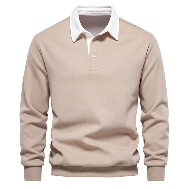 Drune | Pullover mit klassischer Knopfleiste