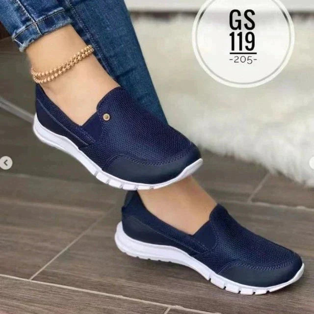 Drune | I Alltägliche Atmungsaktive Orthopädische Sneaker Amy