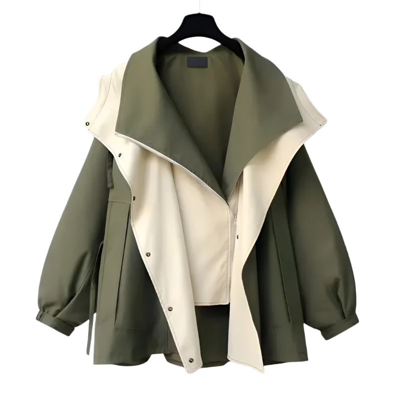 Drune | Oversized Wasserdichte Regenjacke für Damen