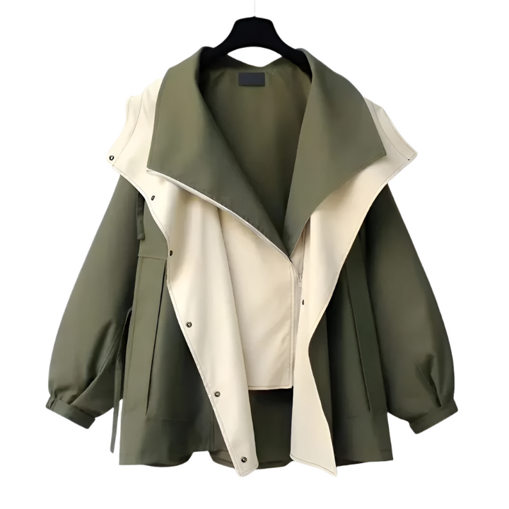 Drune | Oversized Wasserdichte Regenjacke für Damen