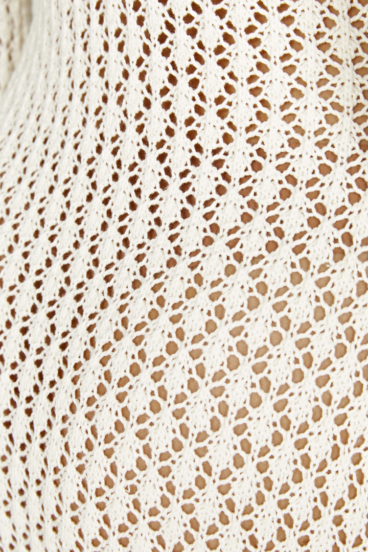 Drune | Luftig Gestricktes Strandkleid