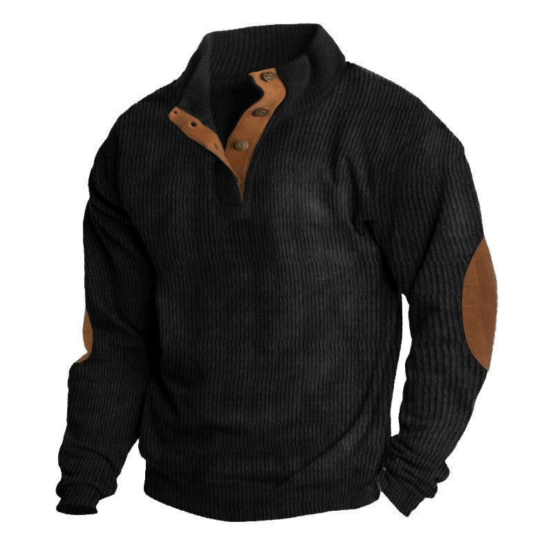 Drune | Strukturierter Ripp Herrenpullover