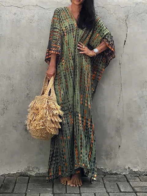 Drune | Sommer Kaftan Maxi Kleid