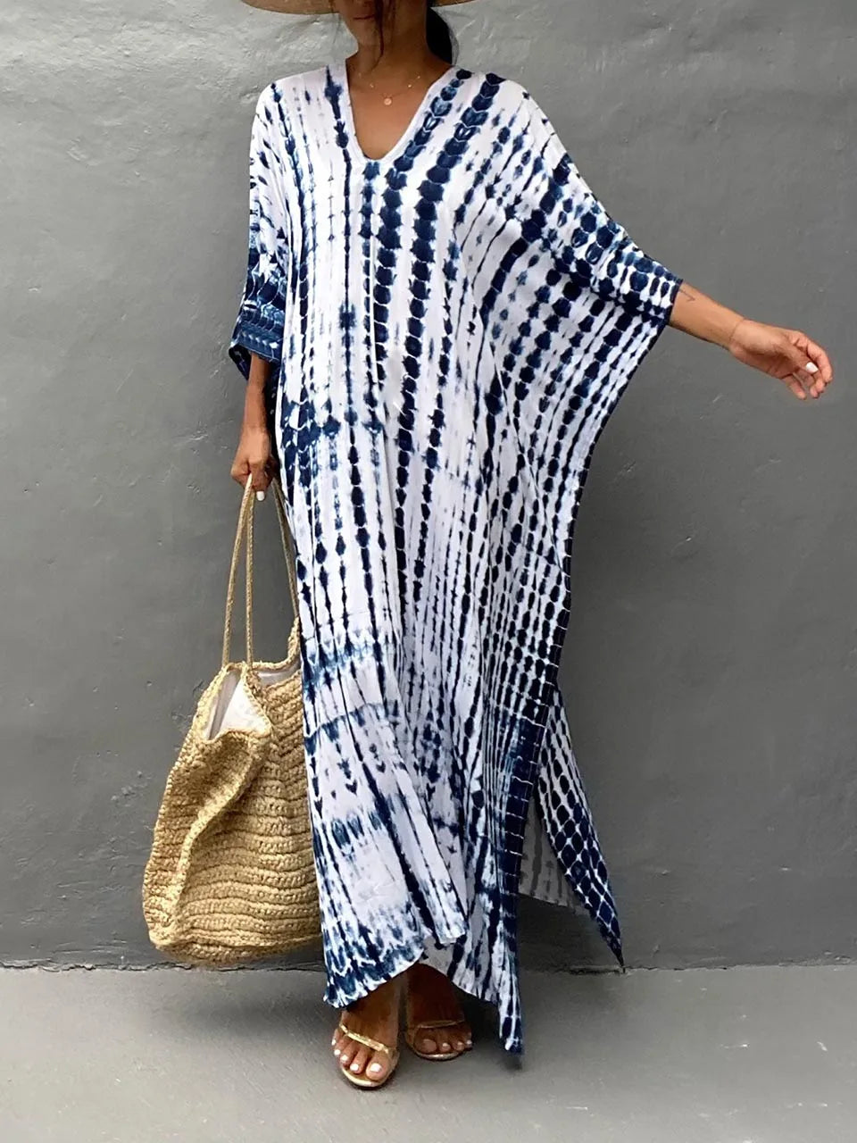 Drune | Sommer Kaftan Maxi Kleid