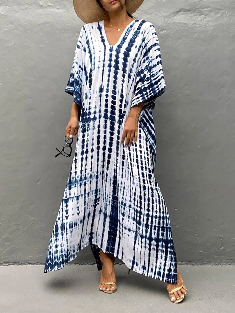 Drune | Sommer Kaftan Maxi Kleid